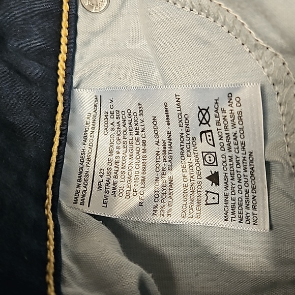 EUC Denizen From Levi's Low Rise Jeggings - Size 7 - Picture 4 of 5